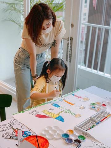 蘇品蓉 - Long Long x 眠豆腐 兒童藝術工作坊！共創拼貼屬於家的地圖！