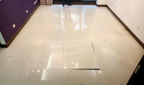 瀚元磁磚空心灌注/磁磚修復/隆起修復 - 施工前 瀚元磁磚空心灌注/磁磚修復/隆起修復 - 施工前