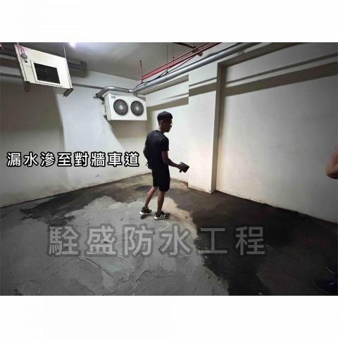 屋頂漏水/壁癌油漆剝落/大樓防水工程代工/駩盛防水工程行 - 地下室抓漏