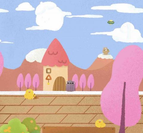 INRASSION - 卡通繪本風背景插畫。 INRASSION - 卡通繪本風背景插畫。