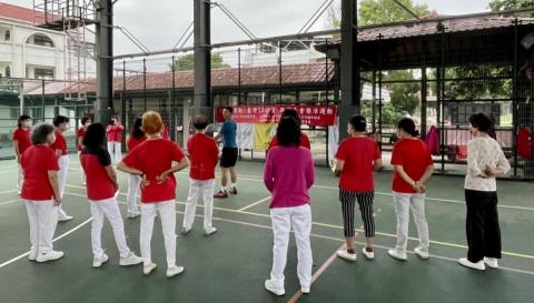 Junjie Lin - 銀髮族體適能授課現場1