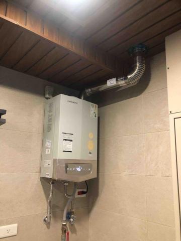 朱豐佑 - 新成屋 24L天然氣熱水器安裝