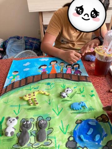 黃德元 - 小四家教學生作品-平面創作