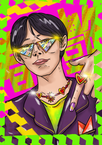 撒羅米工作室 - 單人海報設計