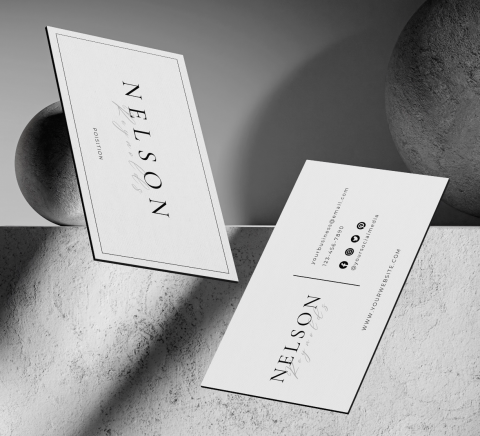 INRASSION - 個人名片設計,簡約時尚風格,給人現代專業的感覺,前後頁設計 INRASSION - 個人名片設計,簡約時尚風格,給人現代專業的感覺,前後頁設計