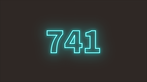 741 動態影像剪輯 - 霓虹燈素材 示意圖