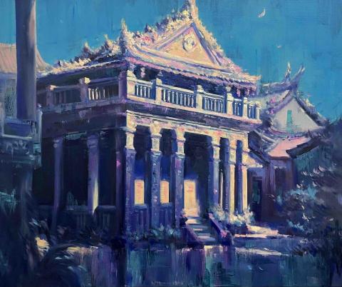 陳玠佑 - 風景創作 （油畫）