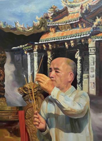 陳玠佑 - 人物（油畫）