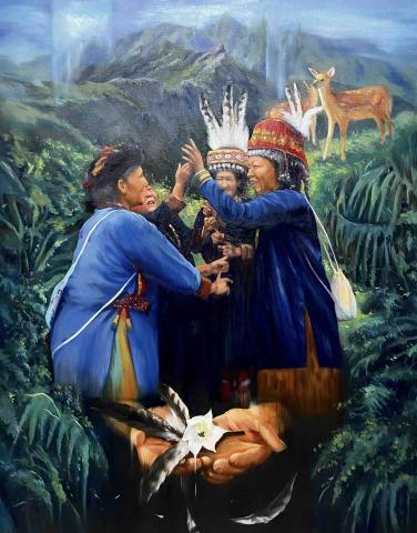 陳玠佑 - 複合 （油畫）