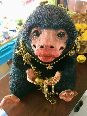 楊永樂 - 電影角色雕塑 - 『怪獸與牠們的產地』中的角色