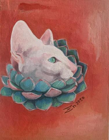 鯨魚 - 壓克力作品