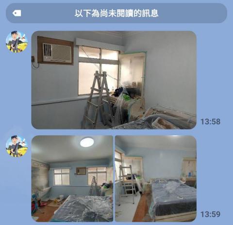 全方位各式工程＆Kitty 愛乾淨清潔工作室 - 房間油漆施工