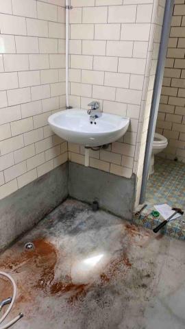 龍政皓企業社 - 洗手台裝設後 龍政皓企業社 - 洗手台裝設後