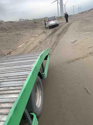 885道路救援 - 海邊沙灘救援