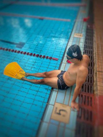 存在感很水 - 單蹼訓練、蝶式教學