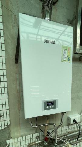 冠宇水電裝修冷氣保養熱水器瓦斯爐抽油煙機 - 更新恆溫強牌熱水器