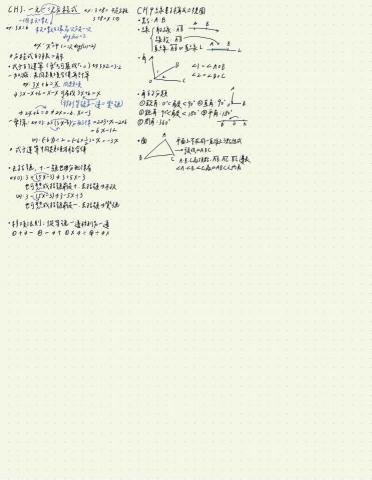 姚謙柔 - 國一數學補充筆記
