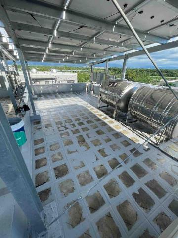 凱恩防水 - 第二道 裂縫處 磁磚縫補強