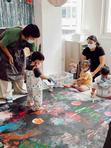 Tr.Apple Art - 大型幼兒集體創作