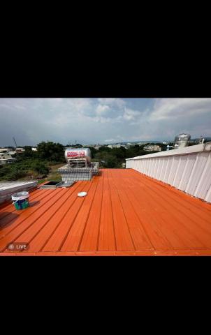 凱恩防水 - 施工 鐵皮除鏽漆