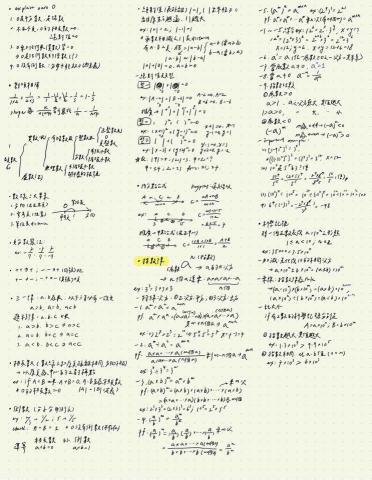 姚謙柔 - 國一數學補充筆記
