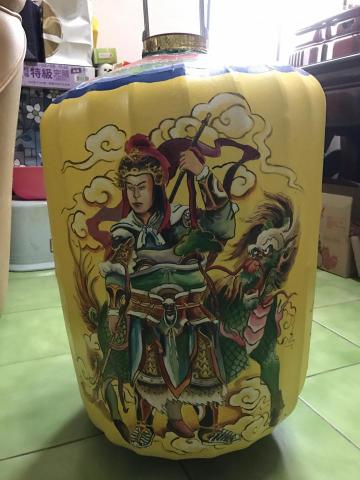 漆藝人 - 燈籠彩繪 天將