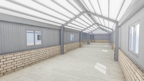 品質/施工/各類分項施工計畫代撰寫,另有內業全包 - 3D外觀建模後內部視圖 品質/施工/各類分項施工計畫代撰寫,另有內業全包 - 3D外觀建模後內部視圖