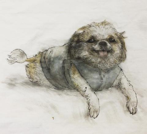 三樂 - 使用水墨、水干顏料來一步一步瞭解如何運筆。