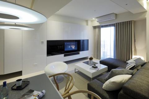 怡寓空間設計 - 美河市 張公館-客廳