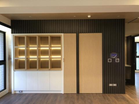 巧匠之手室內裝修 - 中市南屯許公館~書牆
