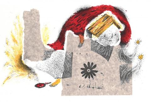 Sienya Illustration - 【 拼貼 】
＿紅與黃