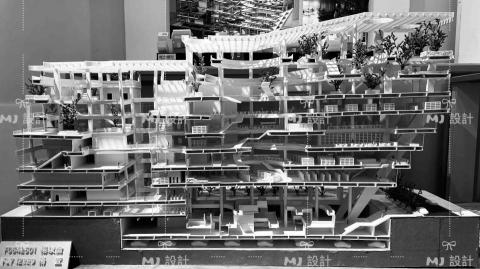 MJ設計.渲染.3D - 實體模型—1:100 