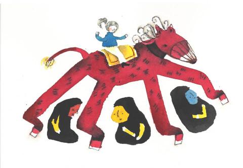 Sienya Illustration - 【 Zine小誌創作 】
＿長腳的動物們