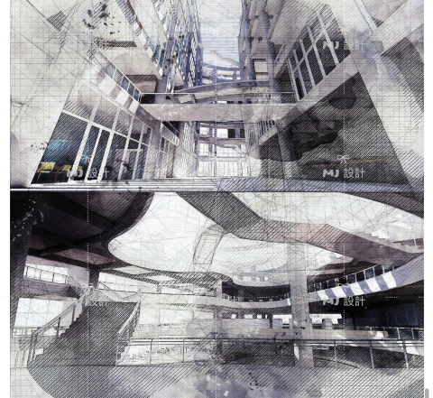 MJ設計.渲染.3D - PS-模型渲染（手繪風）