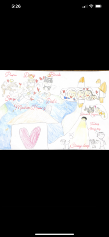 賴芝瑩 - 身為助人工作者，本身有兩個兒子，養過11隻狗以上，年邁離世的有六隻，其他是中途或安寧，希望透過自身專業與能力跟興趣，開拓不一樣的工作模式，同時，也幫助其他家庭，讓你我創造新的生活。