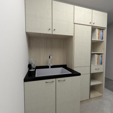 阿銘 - 流理臺3D效果圖3