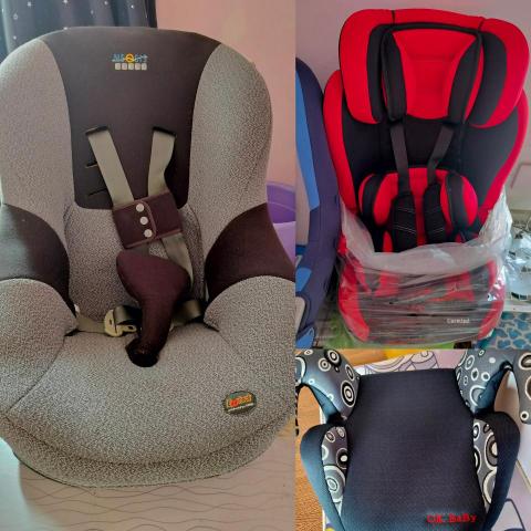 旅遊包車服務 - 一日遊包車配置安全座椅
兒童座椅
成長座椅
增高墊座椅