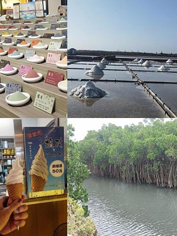 潘又微 - 台南四草綠色隧道
搭船遊小水道解說人員幽默風趣
台南北門鹽田夕陽無限好
