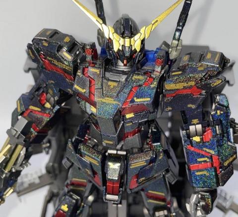 H. creator模型代工客製 - MG 獨角獸鋼彈 特殊塗裝完成品