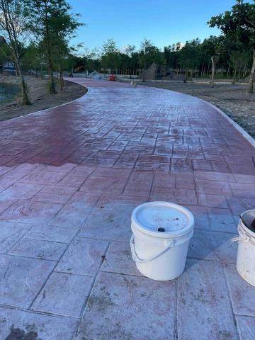 佑紳工程行 - 彩色壓花地坪