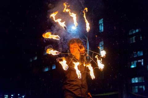 黑懿影像 - 2023.09.06雲科街頭表演