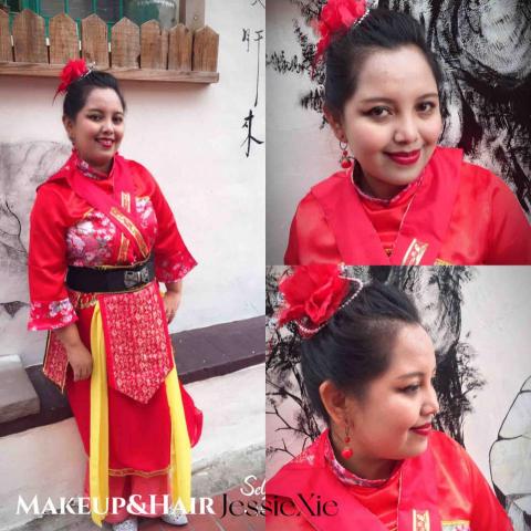 Jessie x studio潔莃工作室/彩妝造型/半永久紋 - 舞台表演妝容