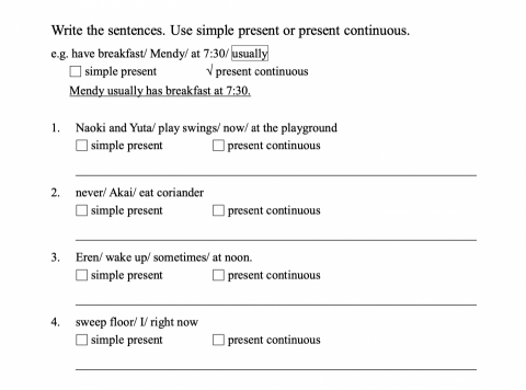 阮思芮 - 自編英文講義（一）