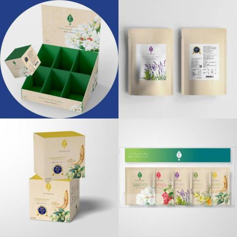 Ray Liu / 樂澤設計 - 臻品植萃茶包系列設計