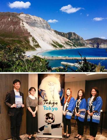 跟著Vivi輕鬆學日語/日本旅遊規劃輔導/日商經驗分享 - 於日商工作期間，陪同日本上司參加宣傳活動。