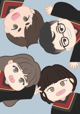 獨目妖創意無限工作室 - 似顏繪小卡片製作