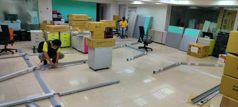 炳燭顧問有限公司/楊先生 - 5.另地辦公室活動OA隔板拆遷事前處理