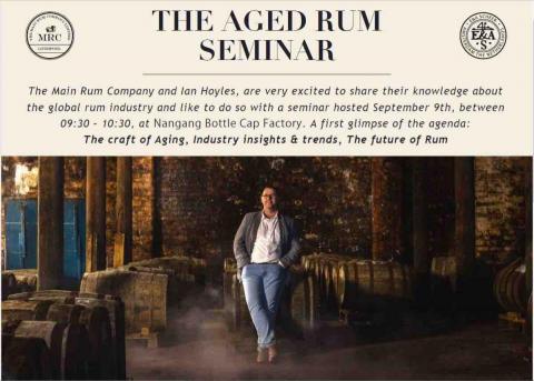 Joe Cho - Interpreted for <Rum Festival Taiwan 2023> E&A Scheer/The Main Company Ian Hoyles

《台灣蘭姆酒節》口譯，講者 Ian Hoyles