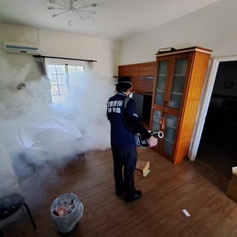 冠雲傑勀消毒 - 登革熱消毒