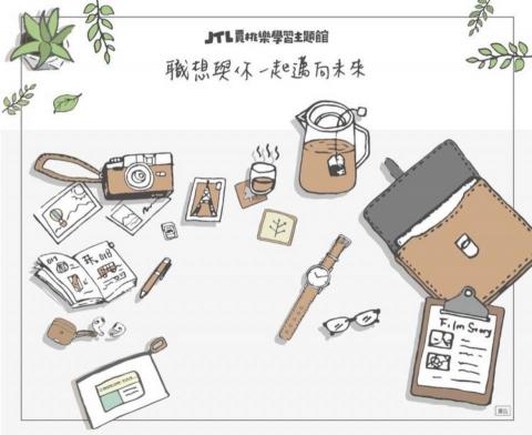 Studio參 - 茶包明信片插畫